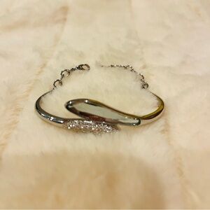 Swarovski Silver Bracelet with Crystal Detail- make me an offer! 🥰